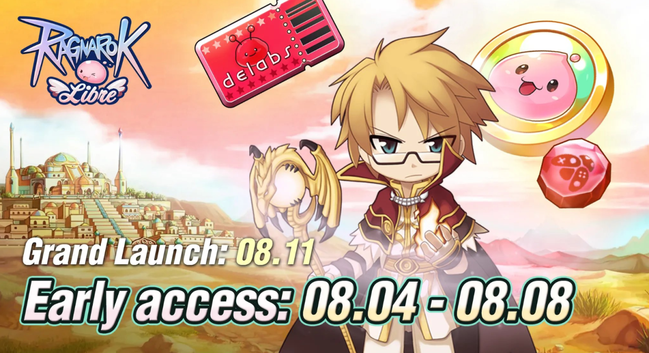 参与仙境传说(Ragnarok Libre)空投第一季,争夺3000万 $DELABS!